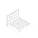 Star - Bed With LED Modern Design