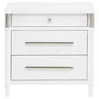 Gracemont 3-drawer Bedroom Nightstand Bedside Table White