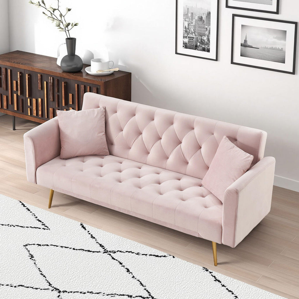 Convertible Double Folding Living Room Sofa Bed