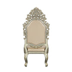 Sorina - Side Chair (Set of 2) - Synthetic Leather & Antique Gold