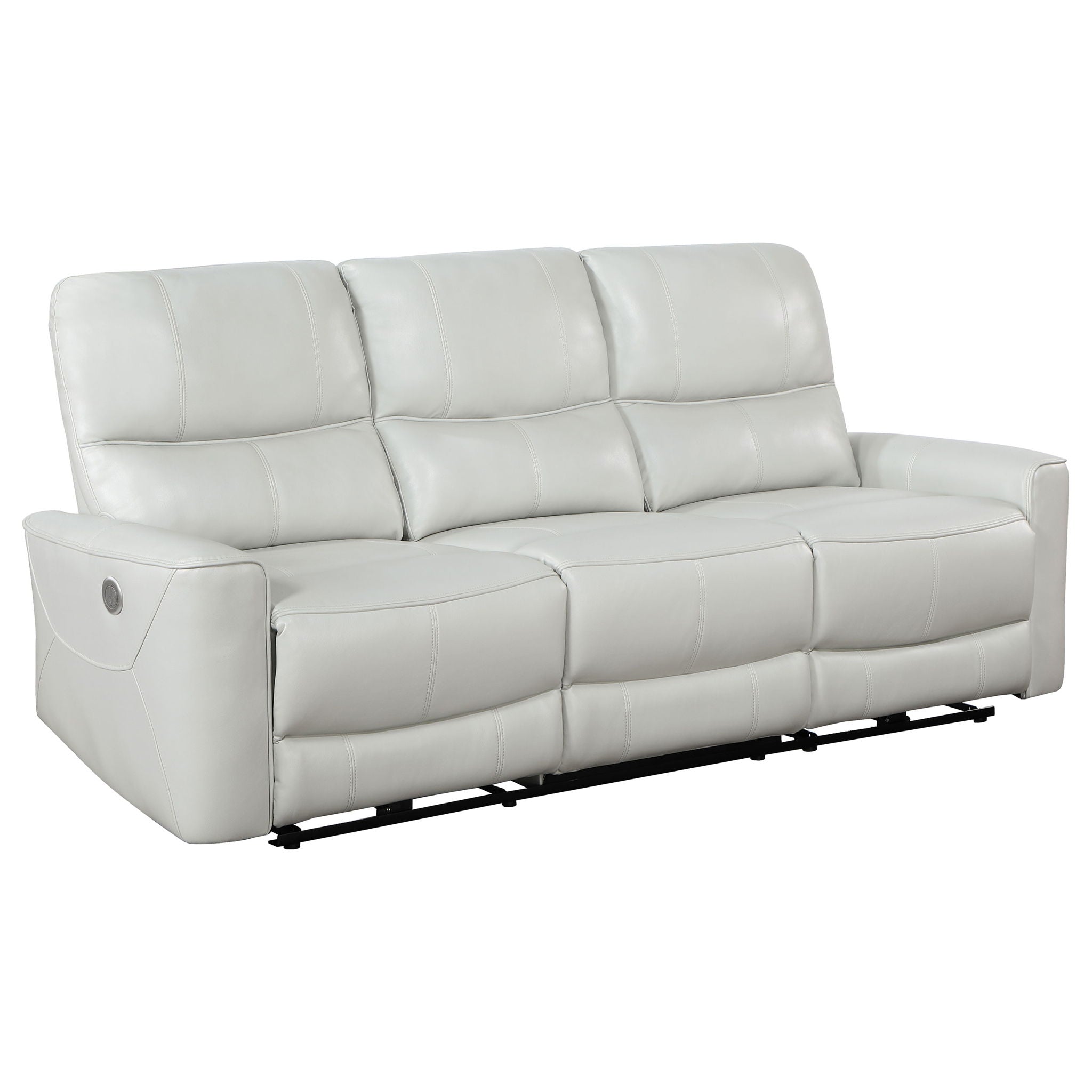 Greenfield 3-piece Power Reclining Sofa Set Dove Grey