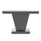 Nysa - 32"H Console Table - Mirrored & Faux Crystals
