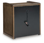 Marxmore - Three Drawer Night Stand - Brown