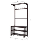 Pieria - Hall Tree - Espresso