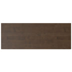Harper - Low 6 Cube Storage With Drawers - Walnut Brown