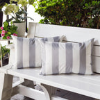Horizon Stripe Pillow Outdoor & Indoor