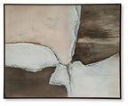 Junward - Wall Art - Brown / Tan / White