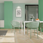 4 Pack Lounge Chair Set With Long Table