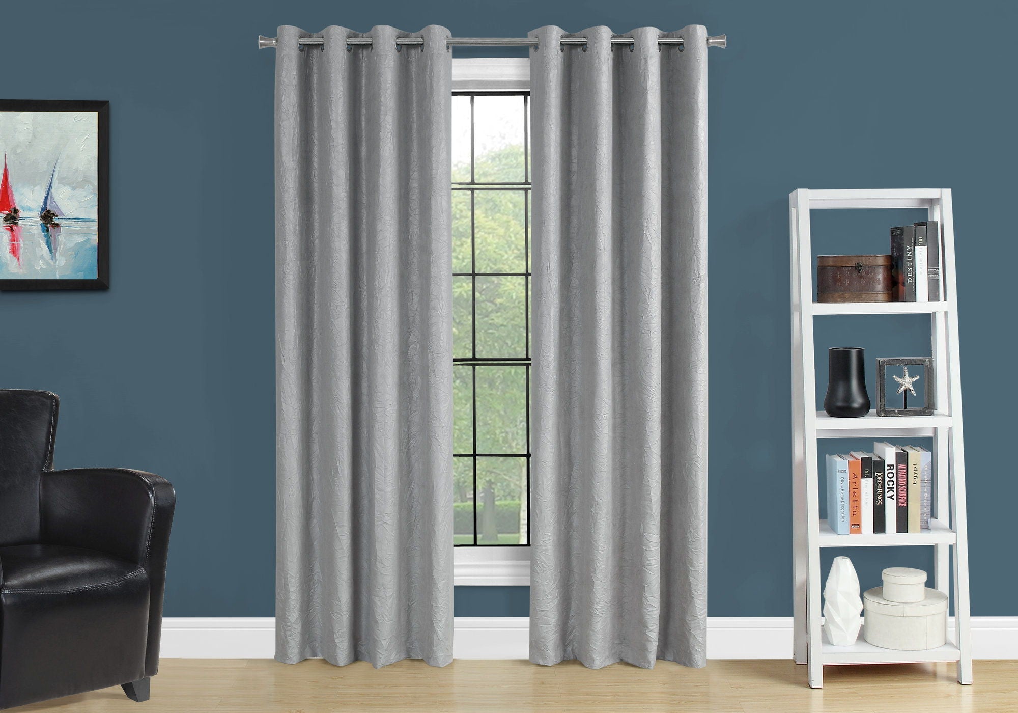 2 Pieces Set, Curtain Panel, Room Darkening, Grommet