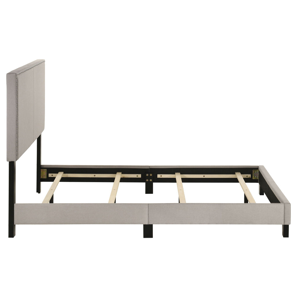 Boyd Upholstered Full Panel Bed Ivory
