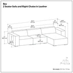 Rex - Handcrafted Sectional Sofa