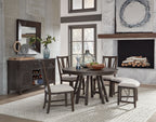 Westley Falls - Dining Side Chair With Upholstered Seat (Set of 2) - Graphite