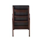 Raina - Synthenic Leather Rocking Chair - Espresso