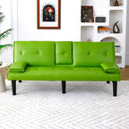 Sofa Bed With Foldable Design And Cup Holder