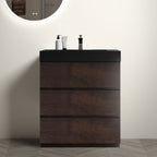 Alice - Bathroom Vanity With Large Storage, Freestanding