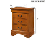 Louis Phillipe - Nightstand - Wood