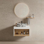 Floating Bathroom Vanity With Vessel Sink