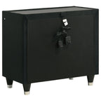 Lorient 5-piece Eastern King Bedroom Set Black