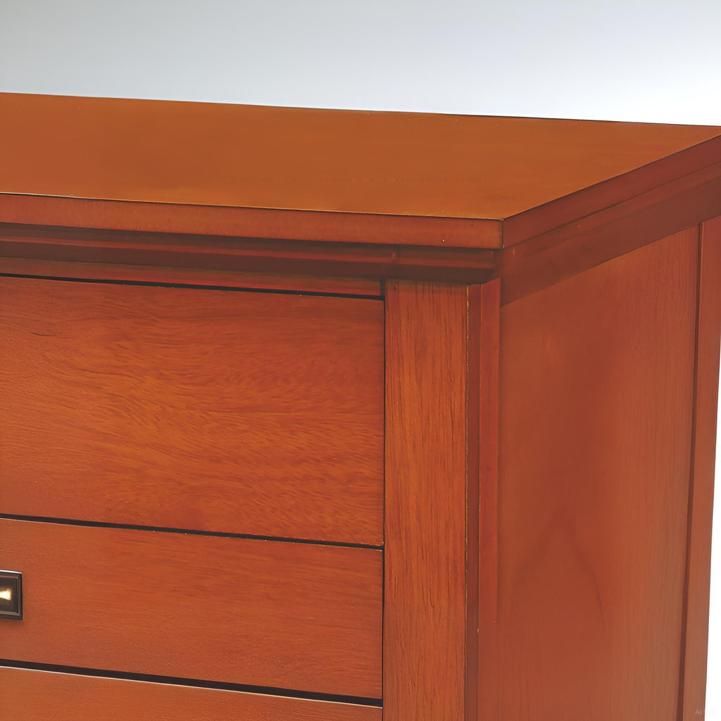 3 Drawer Nightstand & Dove Tailed Drawers