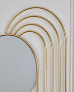 Warrenley - Accent Mirror - Gold Finish