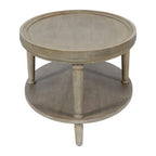 Bedford - Oval Coffee Table With Shelf - Natural