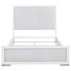 Gracemont 57-inch Queen Panel Bed Grey and White