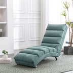 Massage Chaise Lounge Indoor With Remote Control, Ergonomic Electric Massage Lounger