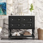 Bathroom Vanity Cabinet With Undermount Sink, 4 Drawer Set