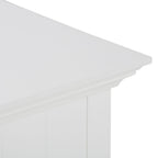 Acadian - 4 Drawer Floor Storage Cabinet - Pure White