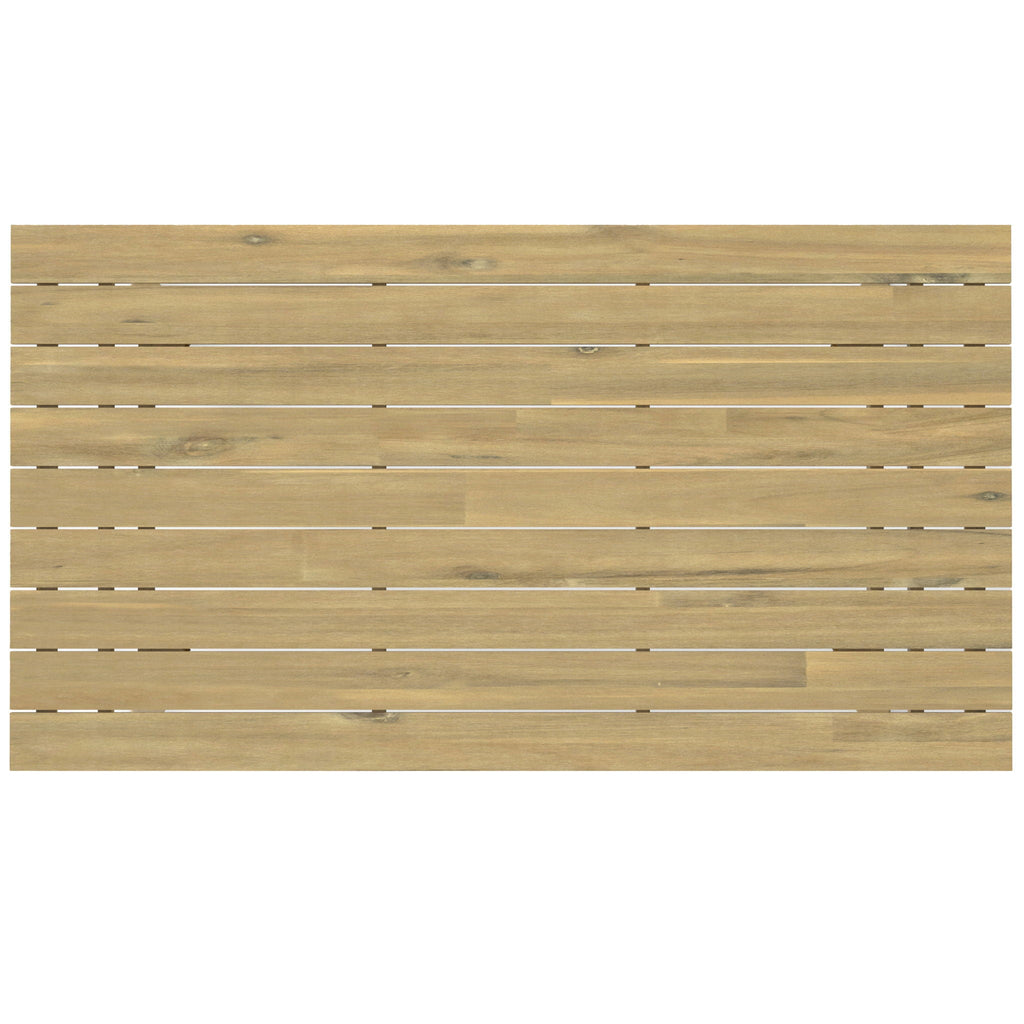 Kona - Outdoor Dining Table - Light Teak