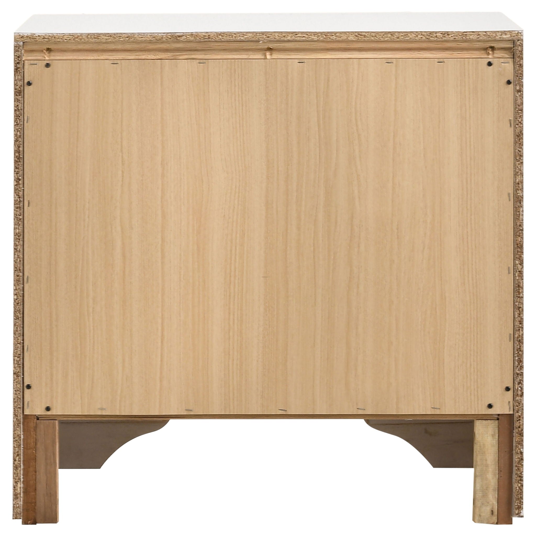 Miranda 3-drawer Nightstand Bedside Table White