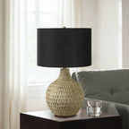 Lighting, Table Lamp, Resin, Contemporary - Brown