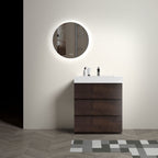 Alice - Bathroom Vanity With Large Storage, Freestanding