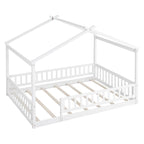 Bed House Bed Frame With Fence