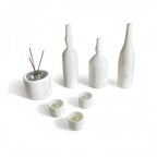 7 Pieces Luxury Natural Marble Living Room Accessories Set