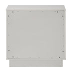 Esther - Nightstand - White / Silver