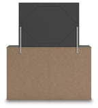 Prendonea - Dresser and Mirror - Charcoal