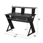 Humanity - Music Desk - Black