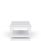 Cocktail Table With Two Storage Drawers And Casters