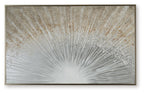 Waldard - Wall Art - Gray / Taupe / White
