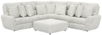 Majesty - Deep Seating Power Reclining Sectional And Ottoman