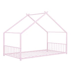 Metal House Bed