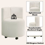 Side Chair With Swivel (Set of 2) - White