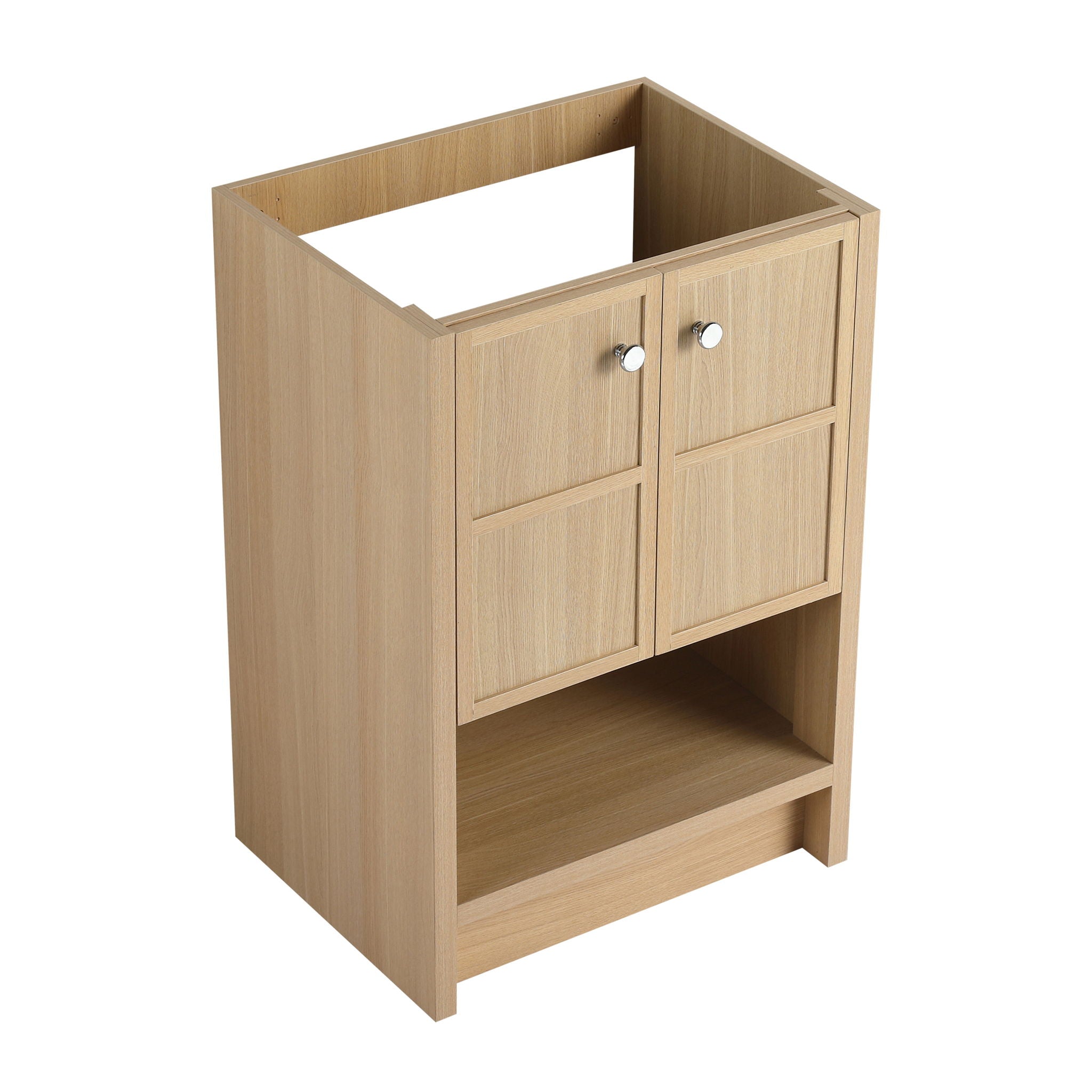 Modern Freestanding Bathroom Vanity With 2 Soft Closing Doors