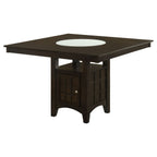 Gabriel 5-piece Square Counter Height Dining Set Cappuccino