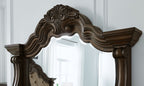 Maylee - Dresser And Mirror - Dark Brown