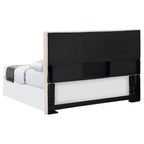 Pirro Upholstered King Panel Headboard Sand