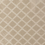 Desiderius - Bench - Beige Fabric, Antique Gold & Hand Paint Brown