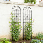 Garden Metal Trellis Rustproof Trellis For Climbing Plants Outdoor Flower Support