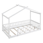 Bed House Bed Frame With Fence